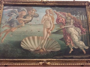Nascimento da Venus de Botticelli
